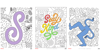 Adobe Releases a Free Coloring Book So You Can Color Through It